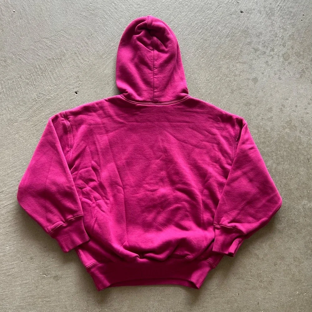 YZY Gap Sweatshirt Youth Medium Purple Hoodie Double Layer FW21 Heavyweight